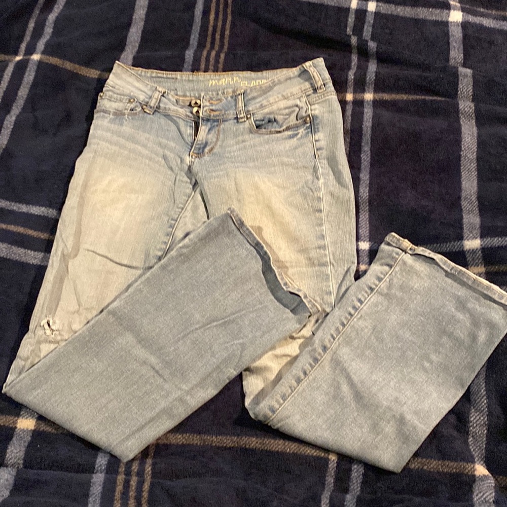 Bullhead flare blue jeans size 5R